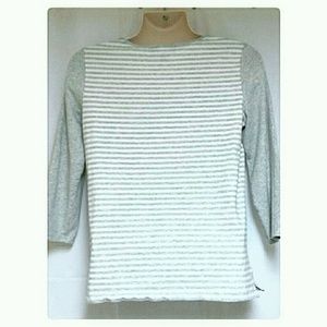 Jones New York Tops - Jones New York Striped Crew Neck Top Size Large Jones New York Tops - Jones New York Striped Crew Neck Top Size Large